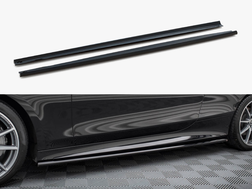 Side Skirts Diffusers Mercedes-Benz S Coupe AMG-Line C217 Facelift - 1 