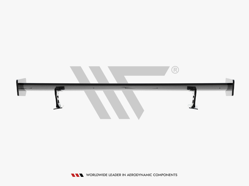 Carbon Spoiler With External Brackets Uprights Audi A5 Coupe 8T - 6 