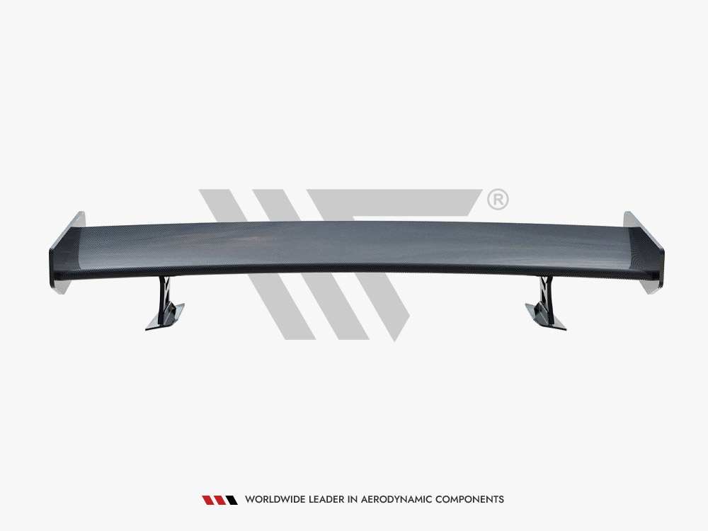 Carbon Spoiler With External Brackets Uprights Audi A5 Coupe 8T - 12 
