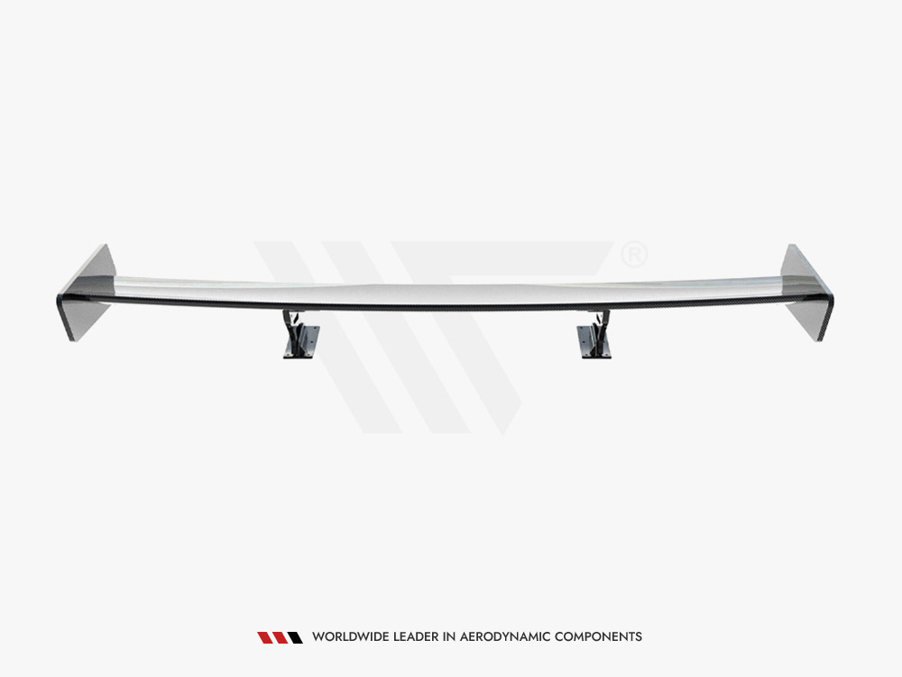 Carbon Spoiler With Internal Brackets Uprights Audi A5 Coupe 8T - 9 