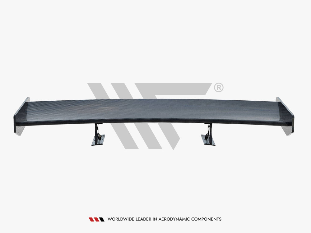 Carbon Spoiler With Internal Brackets Uprights Audi A5 Coupe 8T - 15 