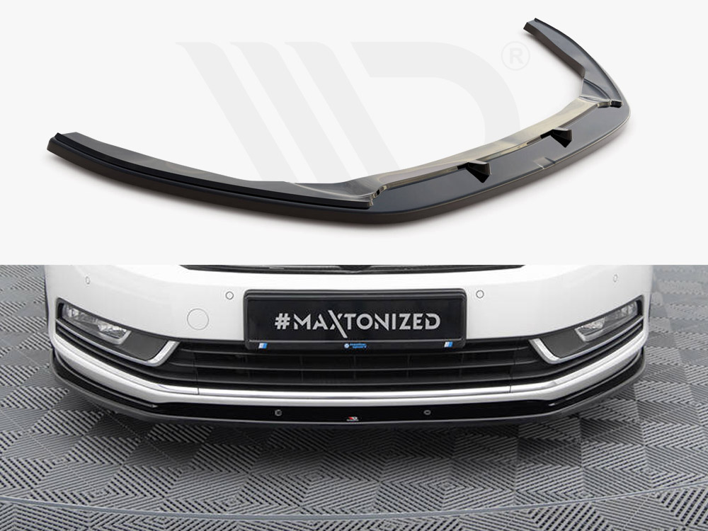 Front Splitter V.2 Volkswagen Passat B7 - 1 