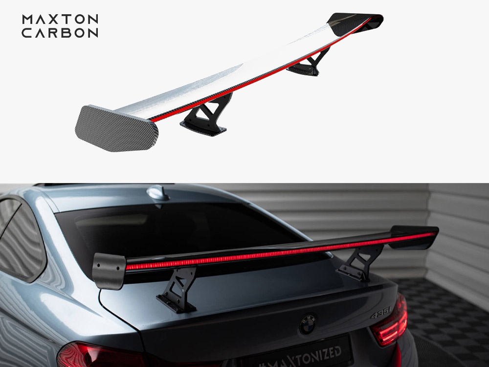 FLY DESIGN 70215 Spoiler Posteriore Per BMW E82 Coupé (M-Stile, Verniciato In Nero Zaffiro 475, Montaggio Con Nastro 3M, ABS)