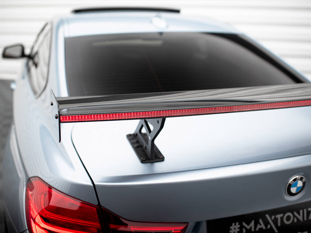 Carbon Spoiler With Internal Brackets Uprights + LED BMW 4 F32 / 4 F32 M-Pack Coupe - 11 