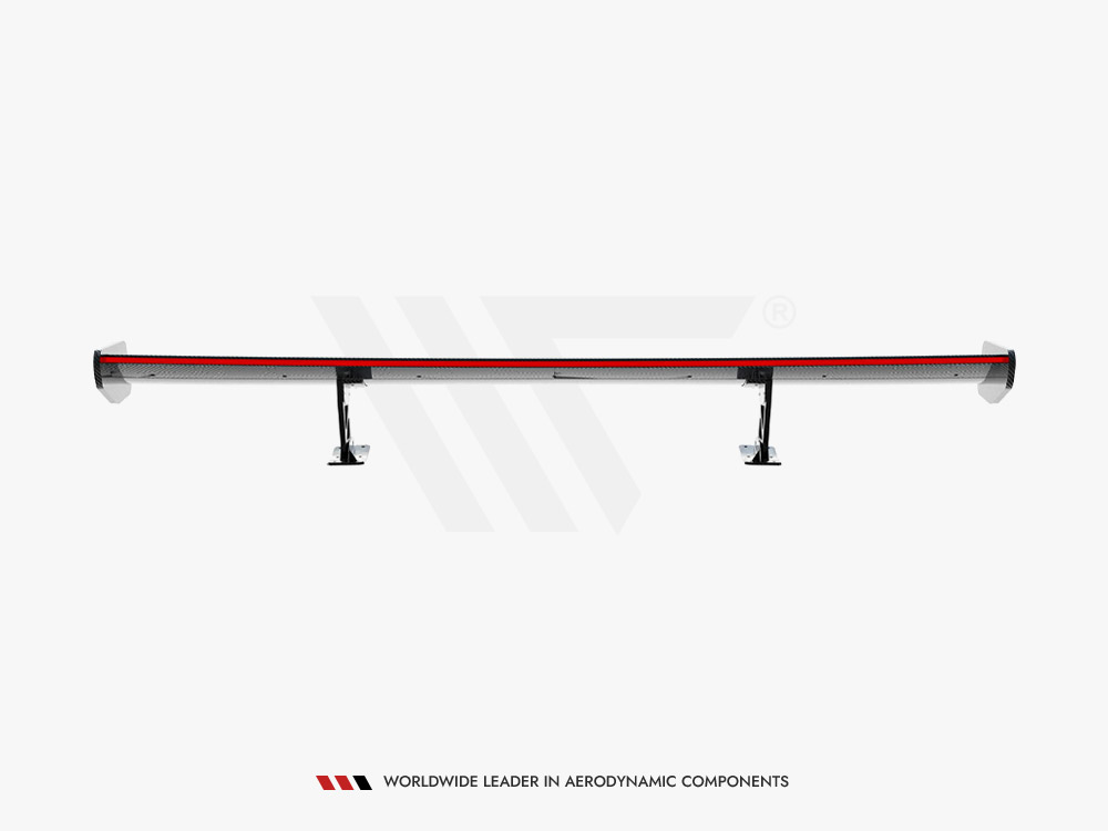 Carbon Spoiler With Internal Brackets Uprights + LED BMW 4 F32 / 4 F32 M-Pack Coupe - 14 