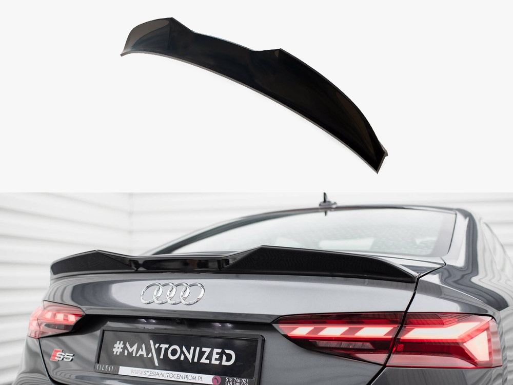 Spoiler CAP 3D Audi S5 Coupe / A5 S-Line Coupe F5 Facelift - 1 