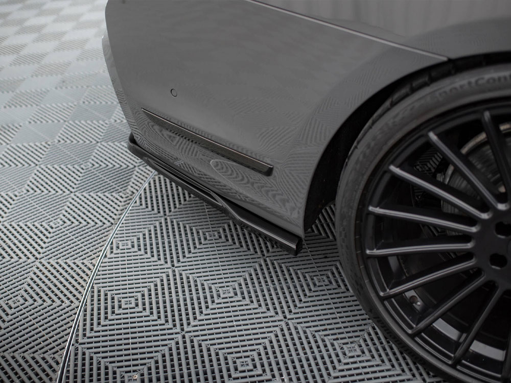 Rear Splitter (Vertical Bars) V.2 BMW 7 M-Pack G11 / G12 Facelift - 6 