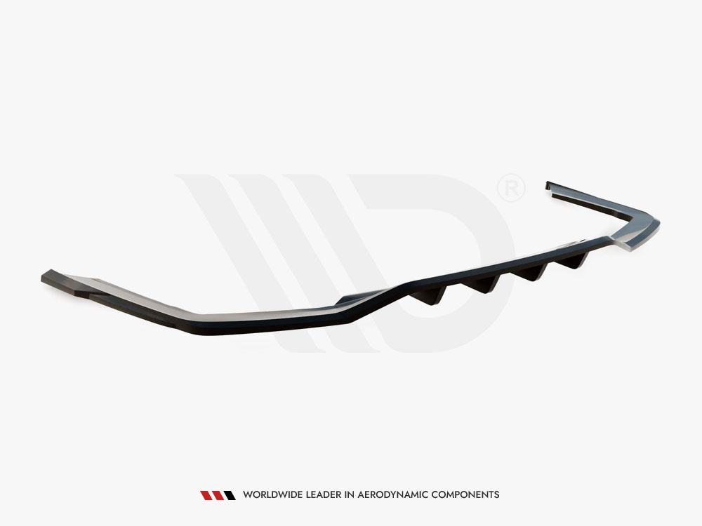 Rear Splitter (Vertical Bars) V.2 BMW 7 M-Pack G11 / G12 Facelift - 7 