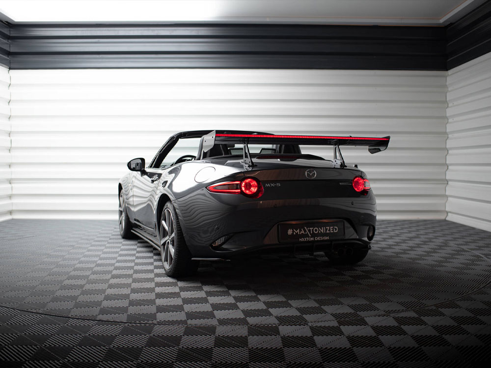 Carbon Spoiler With Upper Swan Mounting + LED Mazda MX-5 ND (Mk4) - 2 