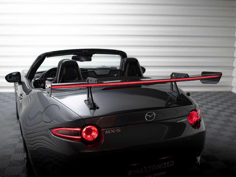 Carbon Spoiler With Upper Swan Mounting + LED Mazda MX-5 ND (Mk4) - 7 