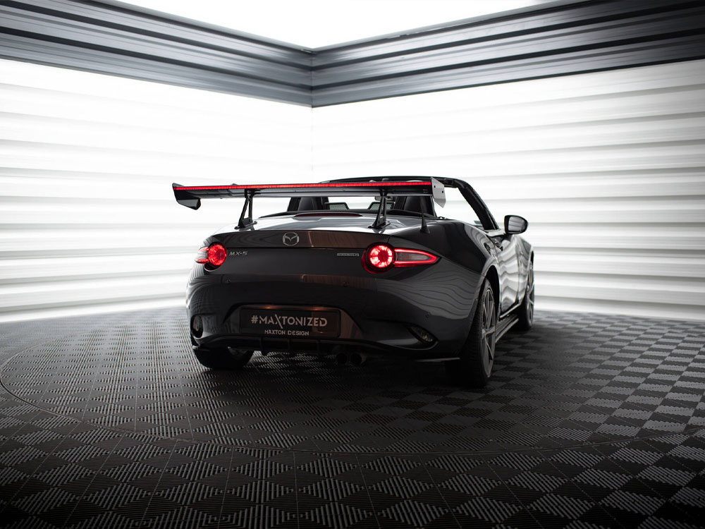 Carbon Spoiler With Upper Swan Mounting + LED Mazda MX-5 ND (Mk4) - 3 