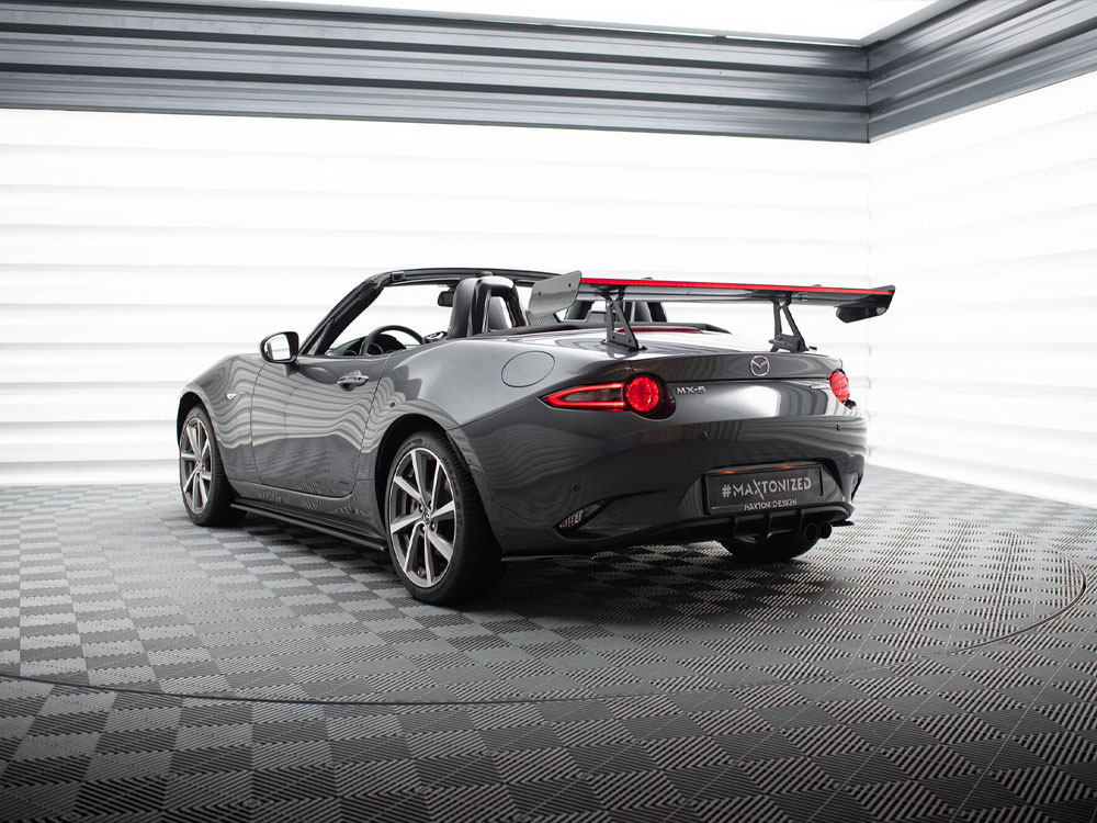 Carbon Spoiler With Upper Swan Mounting + LED Mazda MX-5 ND (Mk4) - 8 