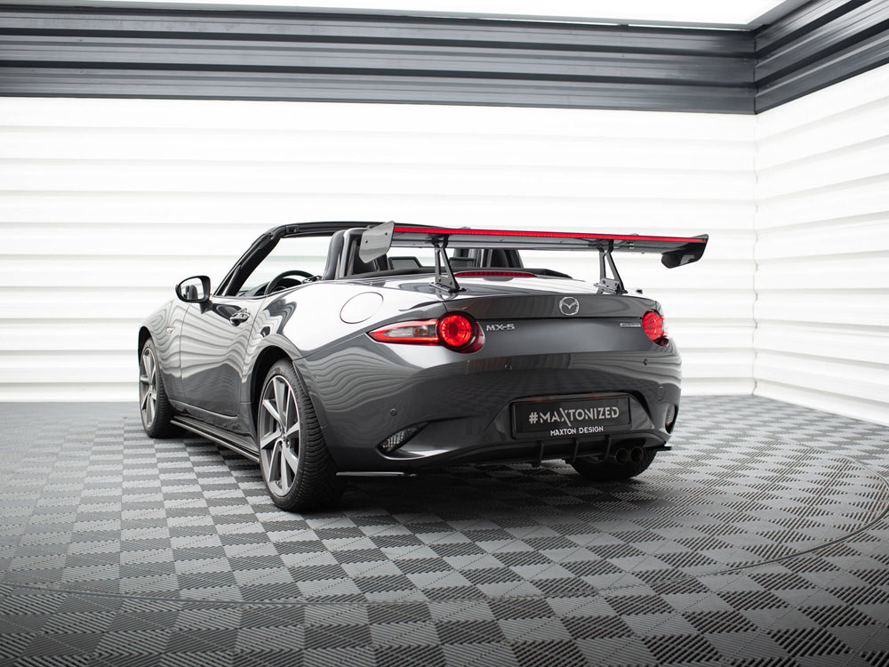 Carbon Spoiler With Upper Swan Mounting + LED Mazda MX-5 ND (Mk4) - 9 