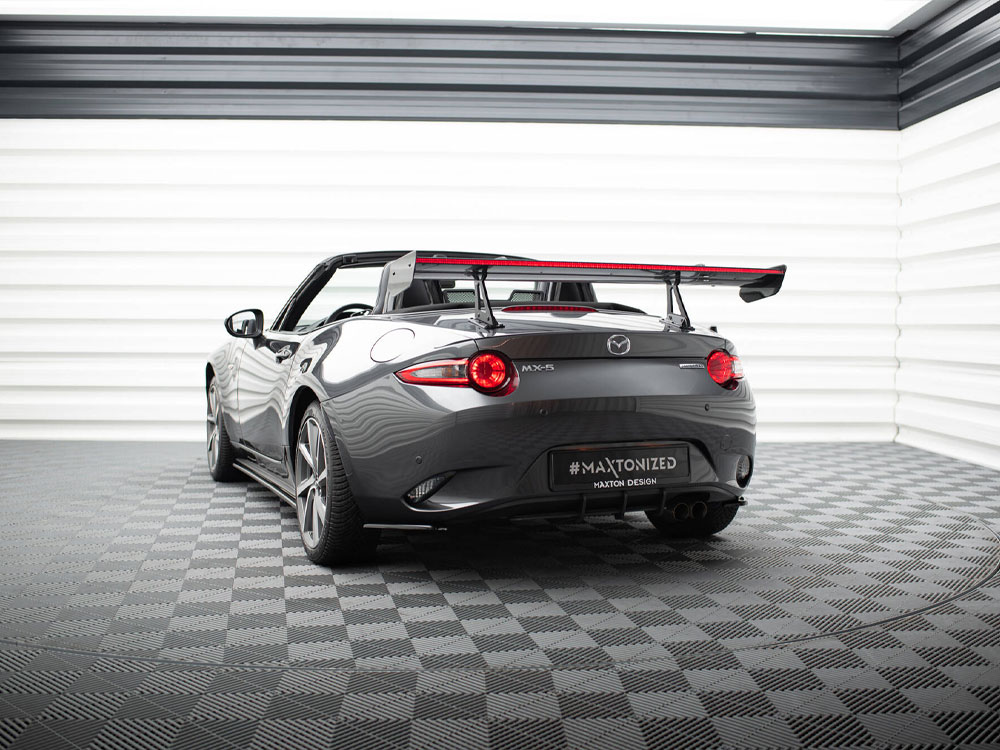 Carbon Spoiler With Upper Swan Mounting + LED Mazda MX-5 ND (Mk4) - 10 