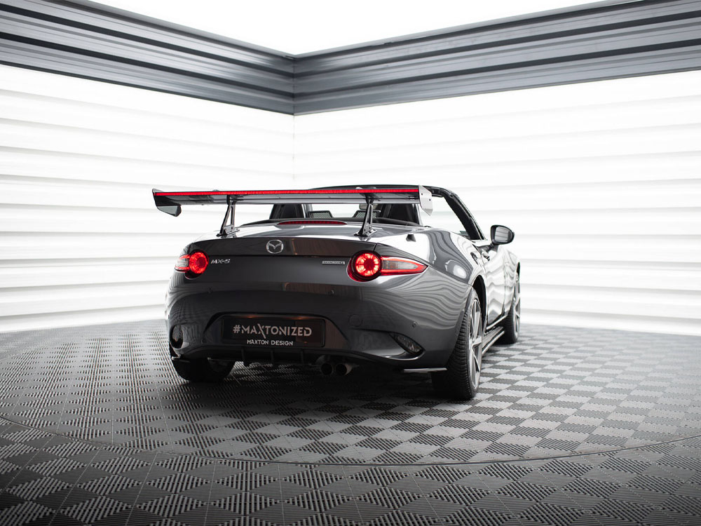 Carbon Spoiler With Upper Swan Mounting + LED Mazda MX-5 ND (Mk4) - 11 