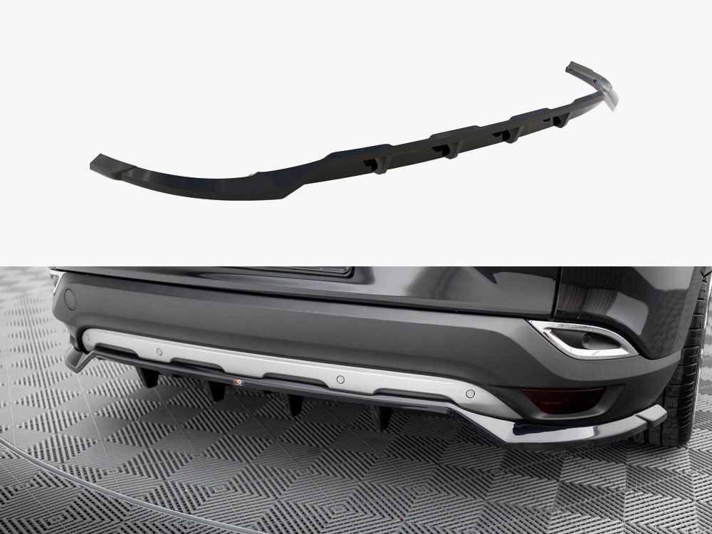 Rear Splitter (Vertical Bars) Renault Espace Mk5 Facelift - 1 