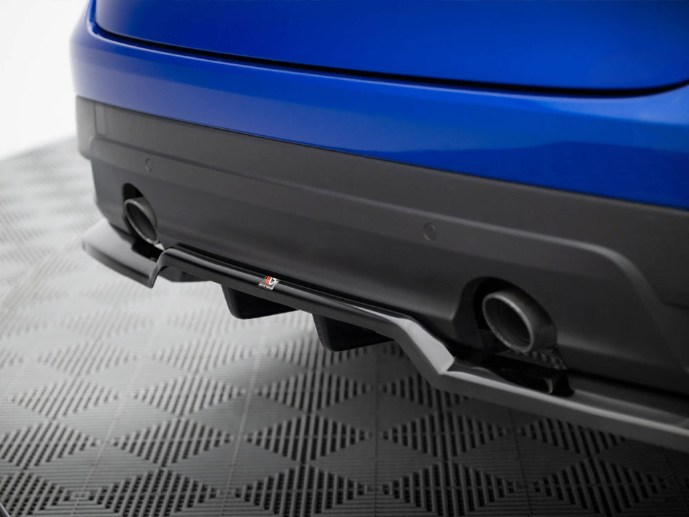 Central Rear Splitter (Vertical Bars) Jaguar F-Pace R-Sport Mk1 - 4 