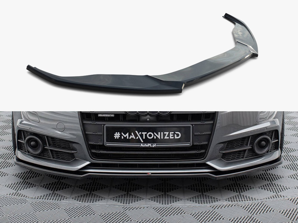 Front Splitter V.2 Audi A6 / A6 C7 S-Line / S6 C7 Facelift - 1 