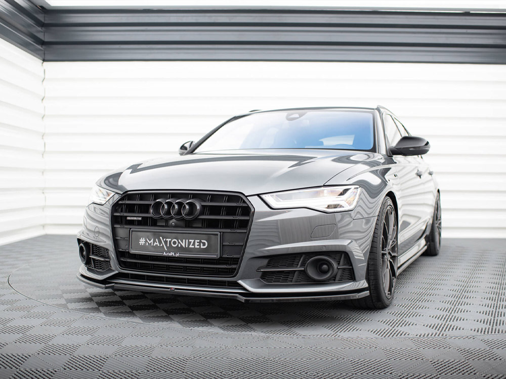 Front Splitter V.2 Audi A6 / A6 C7 S-Line / S6 C7 Facelift - 2 