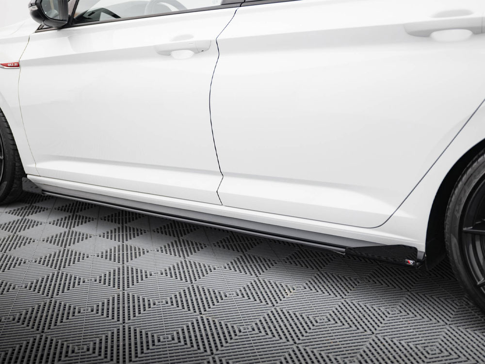 Street PRO Side Skirts Diffusers + Flaps Volkswagen Jetta GLI Mk7 - 4 