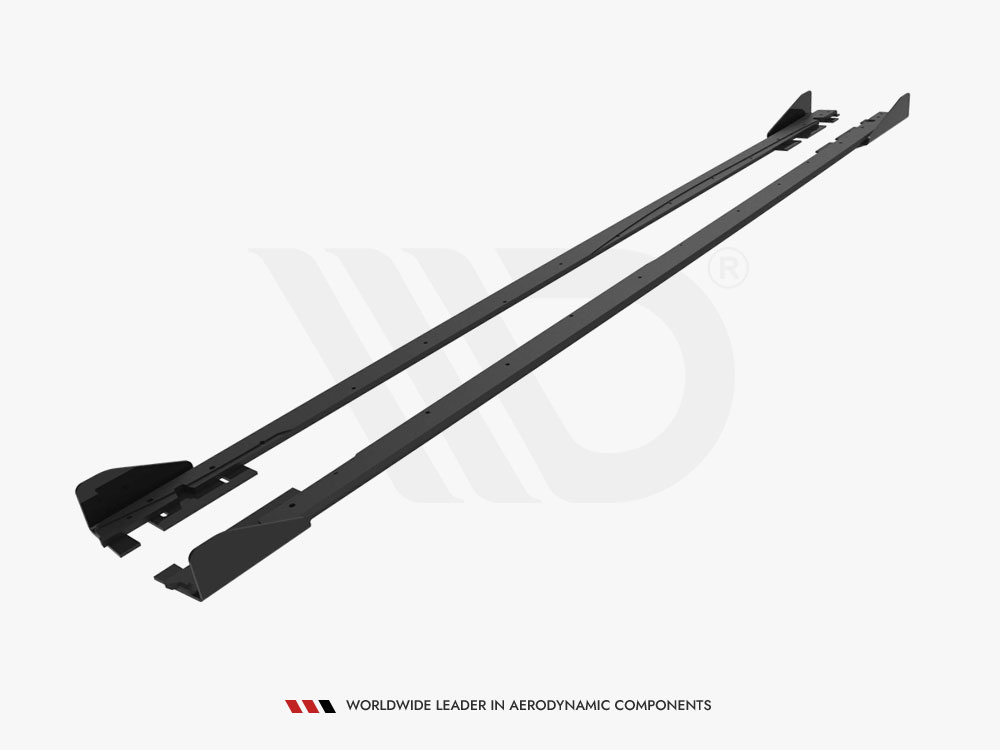 Street PRO Side Skirts Diffusers + Flaps Volkswagen Jetta GLI Mk7 - 7 