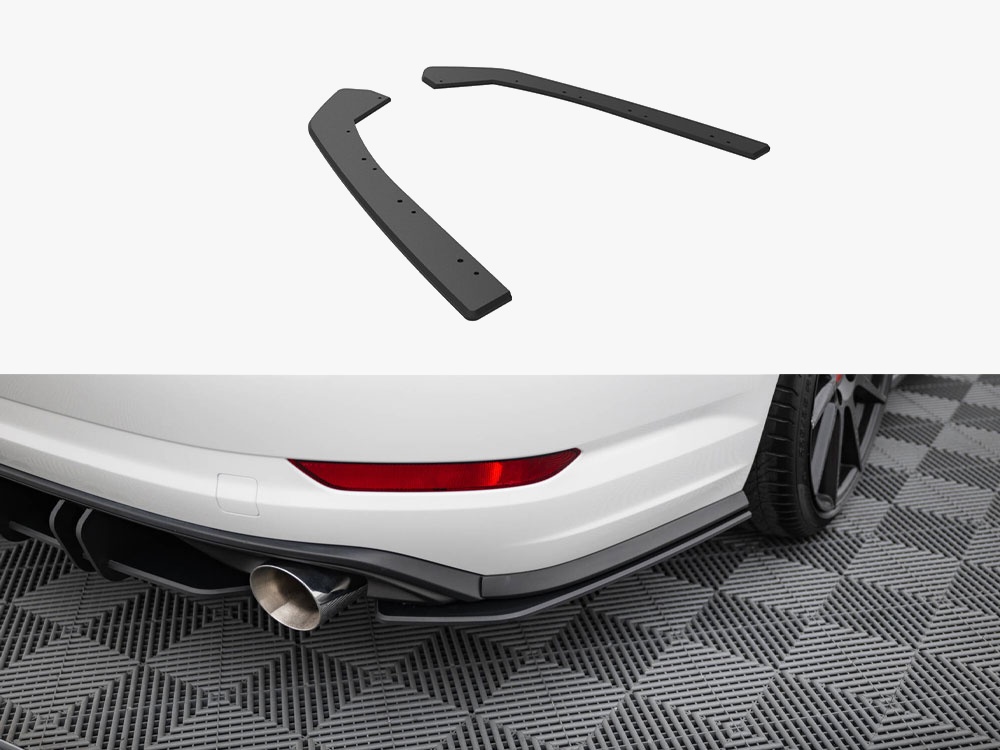 Street Pro Rear Side Splitters Volkswagen Jetta GLI Mk7 - 1 