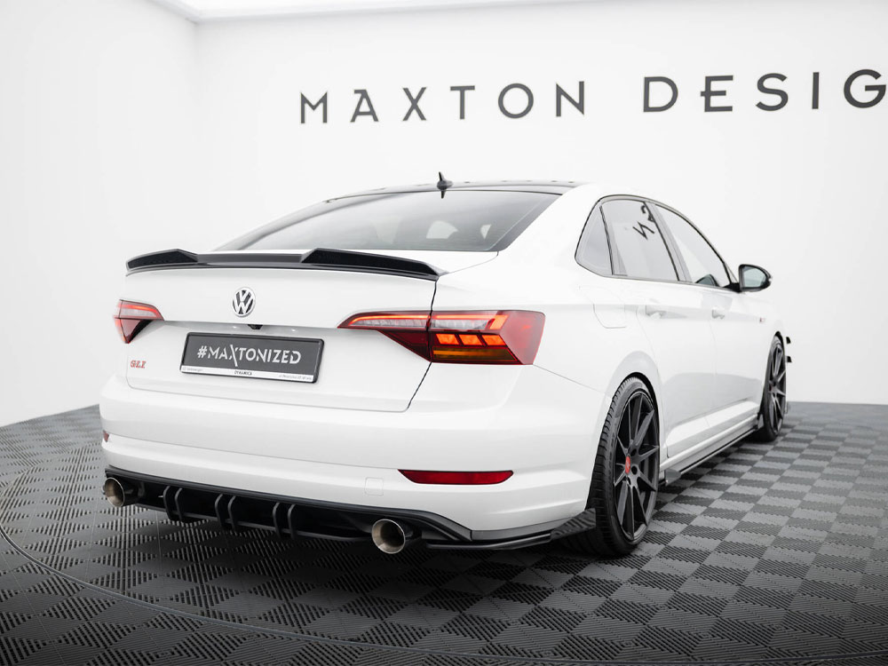 Street Pro Rear Side Splitters + Flaps Volkswagen Jetta GLI Mk7 - 2 