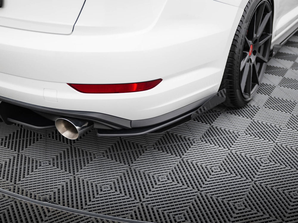Street Pro Rear Side Splitters + Flaps Volkswagen Jetta GLI Mk7 - 3 