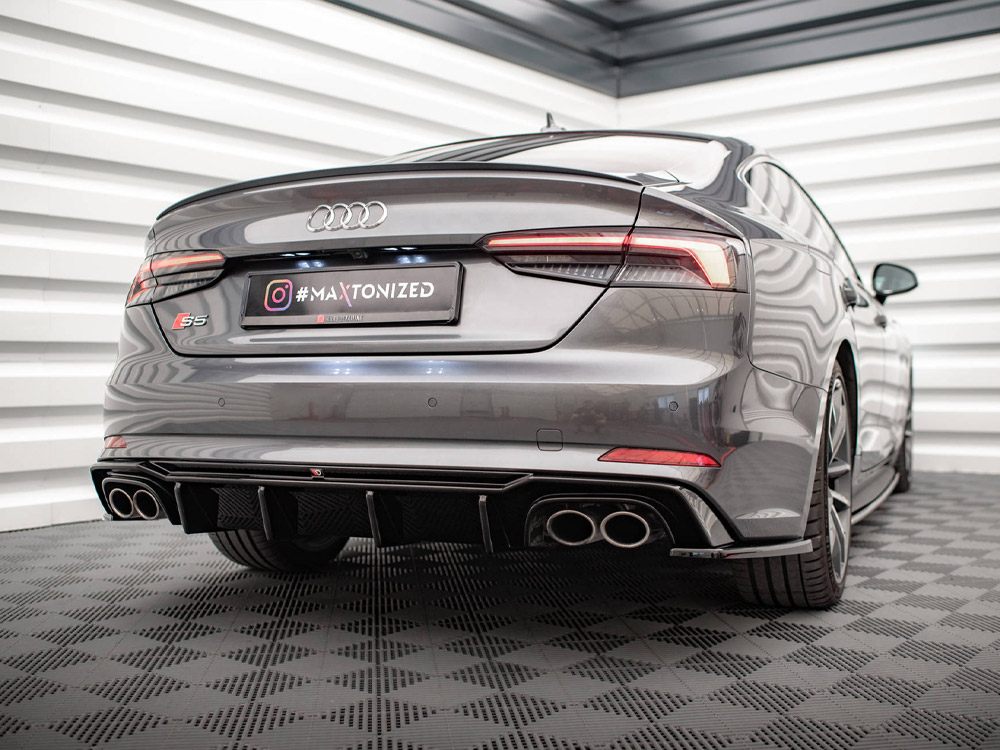 Rear Side Splitters Audi S5 Coupe / Sportback F5 - 2 