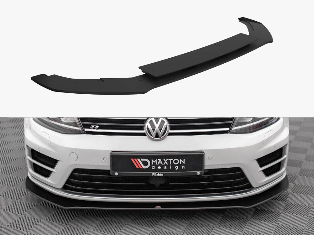 Street PRO Front Splitter V.1 VW Golf R Mk7 - 1 