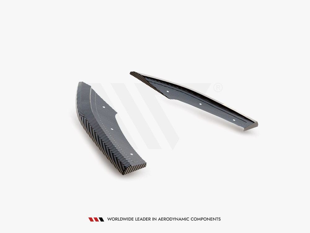 Carbon Fiber Rear Side Splitters Audi RS3 Sportback 8Y - 8 