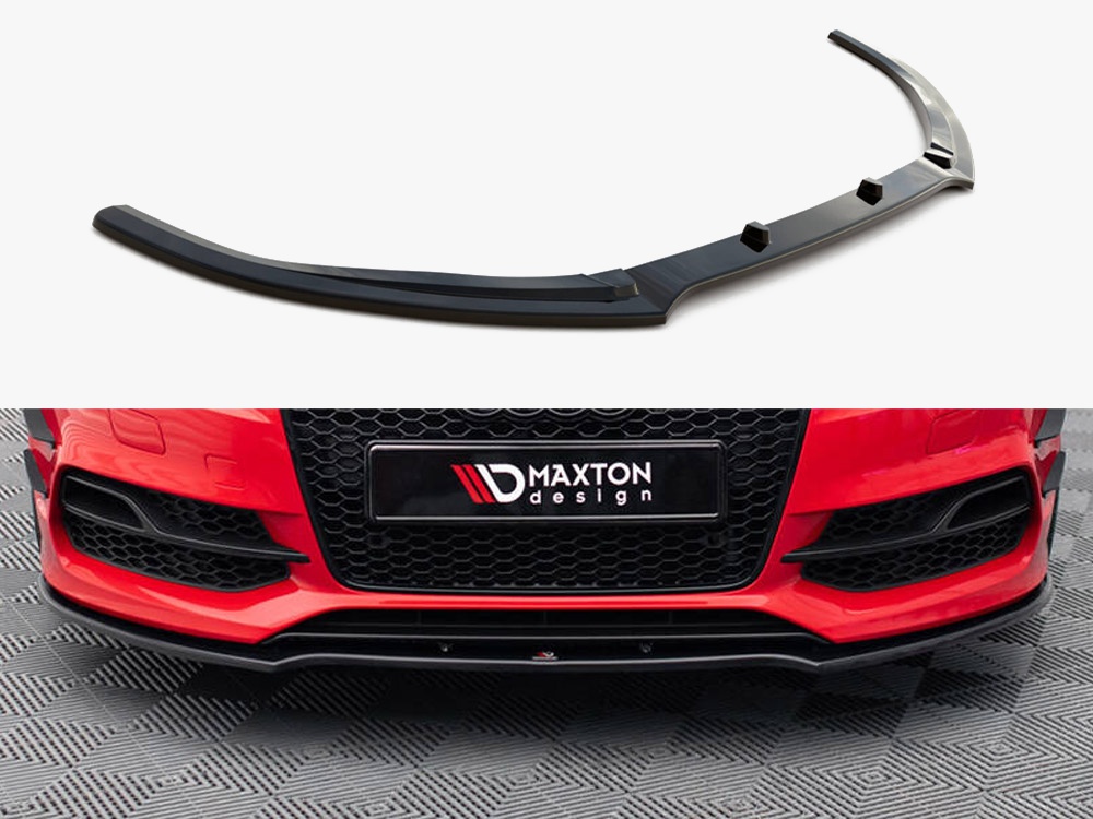 Front Splitter V.2 Audi S3 / A3 S-Line 8V Sedan / Cabrio (2013-2016) - 1 