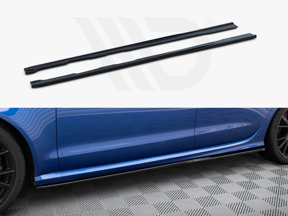 Side Skirts Diffusers V.2 Audi RS6 C7 - 1 