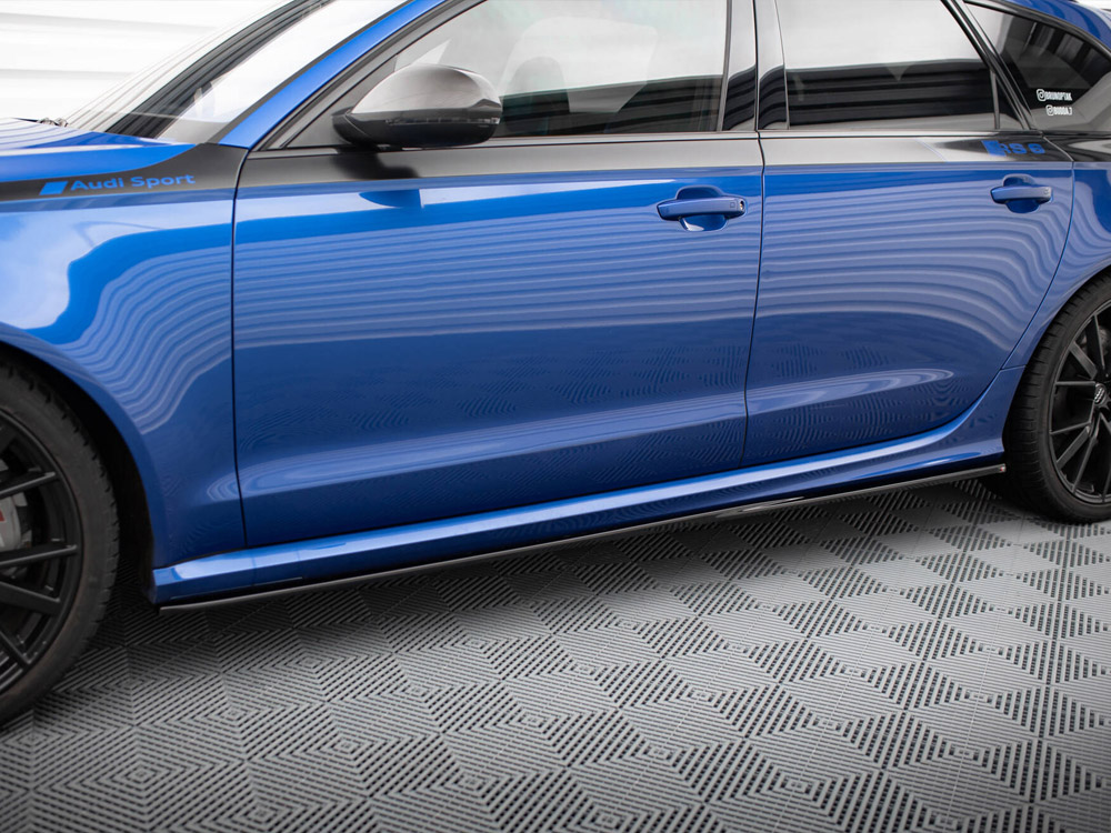 Side Skirts Diffusers V.2 Audi RS6 C7 - 3 