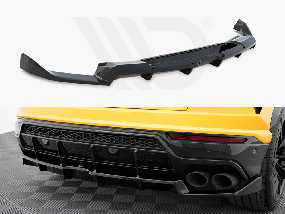 Central Rear Splitter (Vertical Bars) Lamborghini URUS Mk1 - 1 