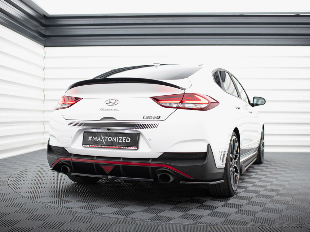 Central Rear Splitter (Vertical Bars) Hyundai I30 Mk3 N Fastback - 2 