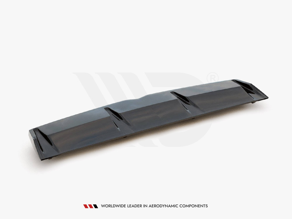 Central Rear Splitter (Vertical Bars) Hyundai I30 Mk3 N Fastback - 6 