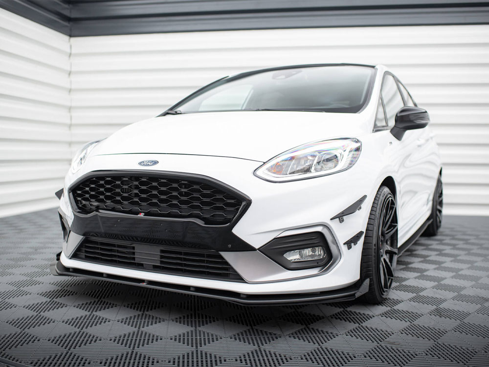 Street PRO Front Splitter + Flaps Ford Fiesta Mk8 ST / ST-Line - 2 