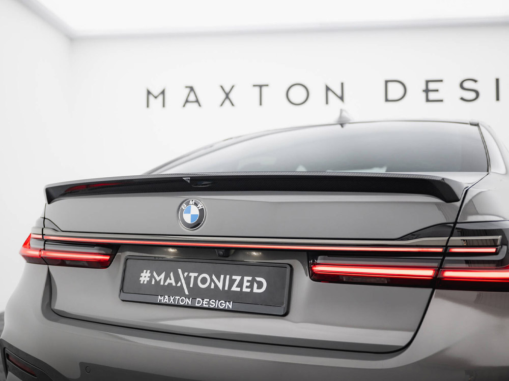 Prepreg Carbon Fiber Tailgate Spoiler BMW 7 G11 / G11 Facelift - 3 