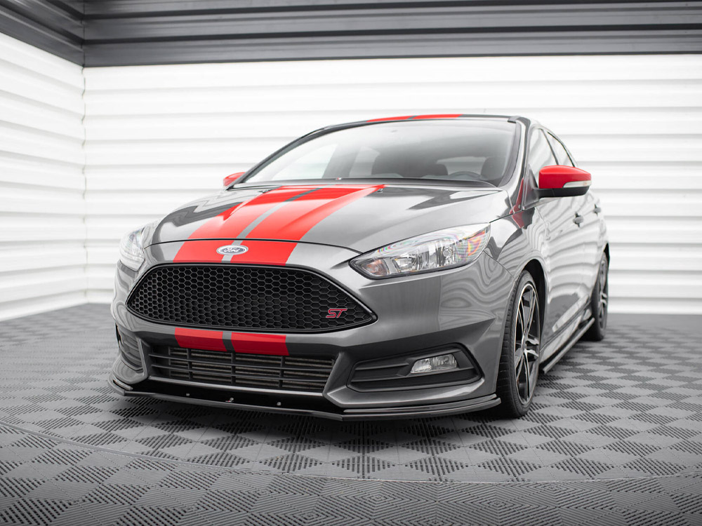 Front Splitter V.1 Ford Focus ST Mk3 FL - 3 