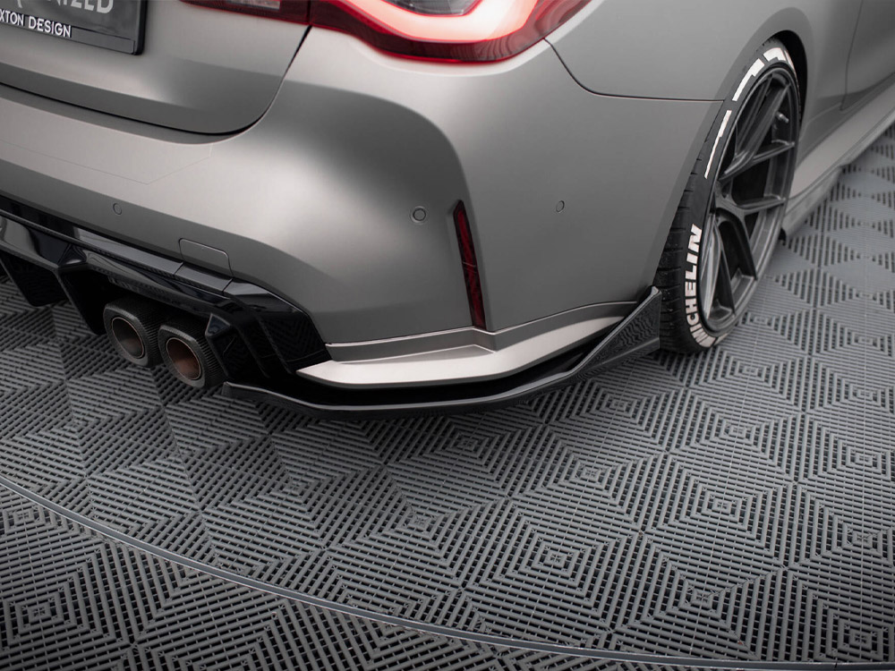 Rear Side Splitters V.5 (For rear valance v.1) BMW M4 G82 / G82 Facelift - 3 