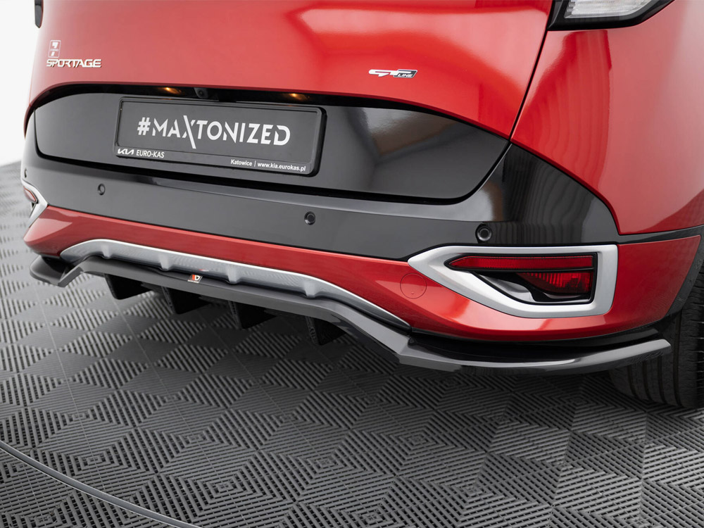 Rear Splitter (Vertical Bars) Kia Sportage GT-Line Mk5 - 3 