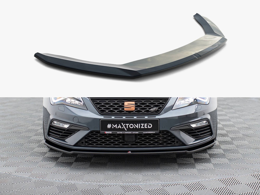 Front Splitter V.2 Seat Leon Cupra / FR Mk3 FL - 1 