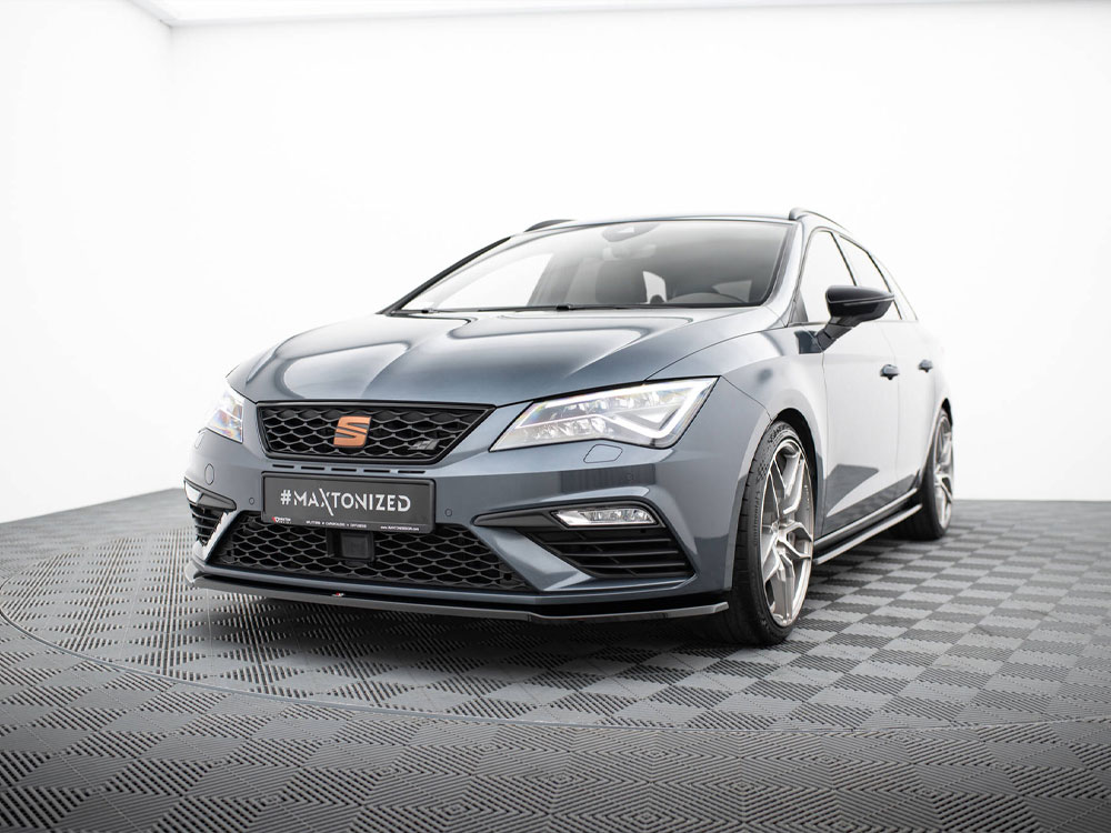 Front Splitter V.2 Seat Leon Cupra / FR Mk3 FL - 2 