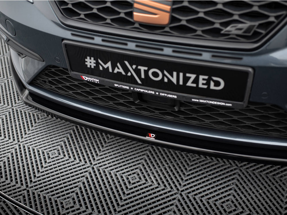 Front Splitter V.2 Seat Leon Cupra / FR Mk3 FL - 4 