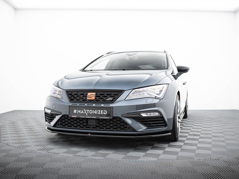 Front Splitter V.5 Seat Leon Cupra / FR Mk3 FL - 2 