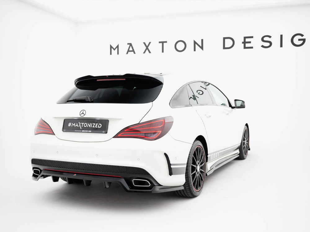 Rear Splitter (Vertical Bars) Mercedes-Benz CLA AMG-Line C117 - 2 