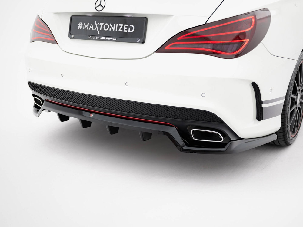 Rear Splitter (Vertical Bars) Mercedes-Benz CLA AMG-Line C117 - 3 