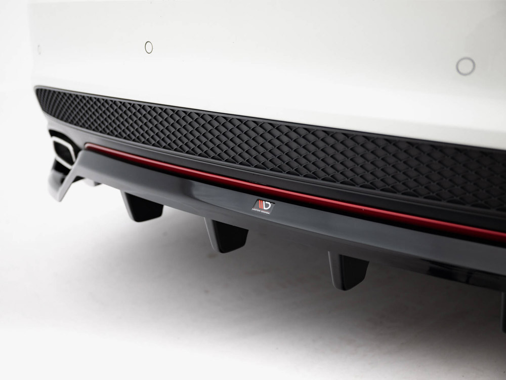 Rear Splitter (Vertical Bars) Mercedes-Benz CLA AMG-Line C117 - 4 