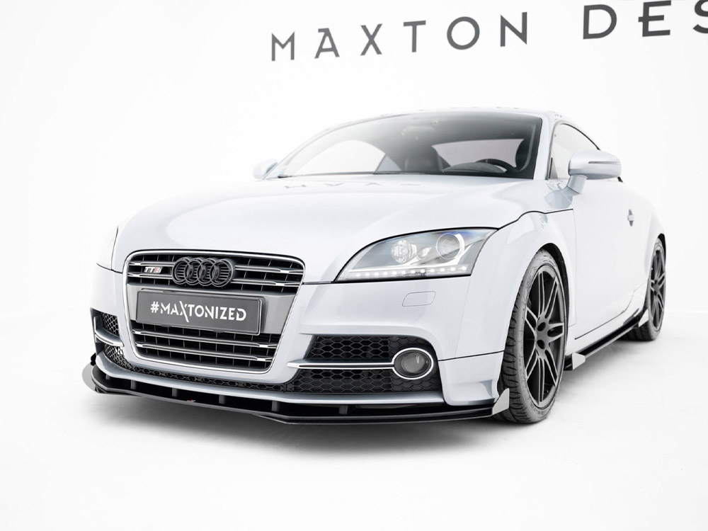 Street PRO Front Splitter + Flaps Audi TT S / TT S-Line 8J Facelift - 2 